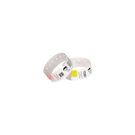 Wristband; Synthetic; 1x11in (25.4x279.4mm); DT; Z-Band Ultra Soft; Coated; Permanent Adhesive; Cartridge