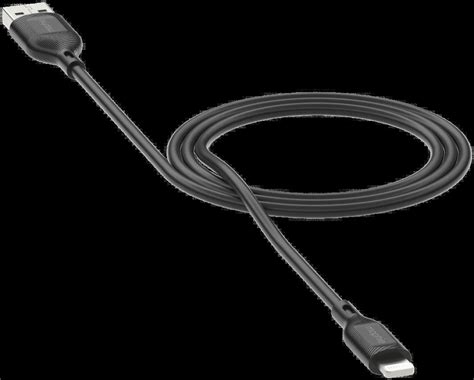 mophie-Essentials-Cable-USBA-lightning-2 meter-Black