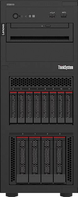 ST250 V3 Xeon E-2468 (8C 2.6GHz 16MB Cache/65W); 1x32GB; O/B; 2.5'' HS (8); 5350-8i; HS 800W Titanium; XCC2 Platinum; No DVD