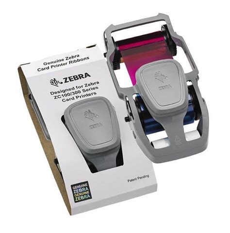 Zebra Ribbon; Color-YMCKO; 58mmx99m(2.28inx324ft); 200 Images; ZC100/ZC300 ;EMEA