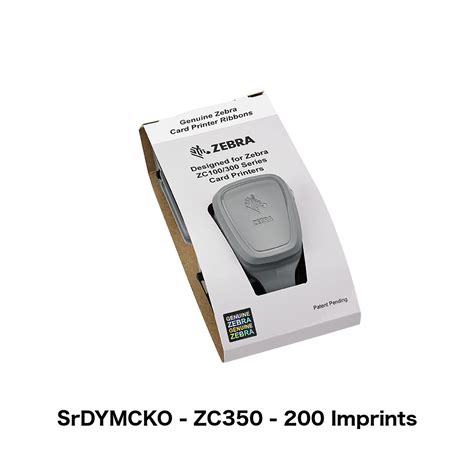 Zebra-Ribbon; Color-SrDYMCKO; 200 Images; ZC350; EMEA