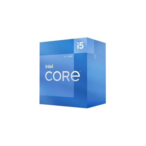 Intel Core i5 12400 Up to 4.4 GHZ; 6 Core (6P+0E)12 Thread; 18MB ; 65W TDP;Up to 3200Mhz RAM;-Intel Laminar Cooler included