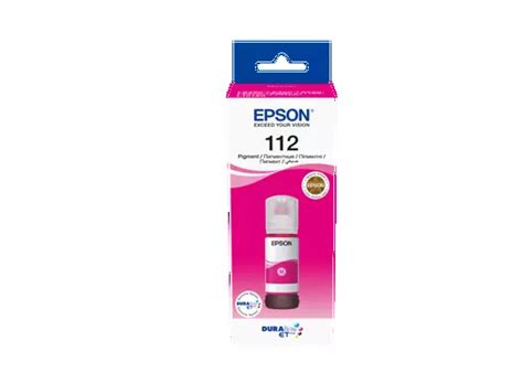 Epson 112 EcoTank Pigment Magenta ink bottle (70 ml)