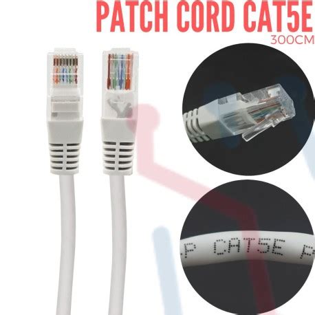 RCT - CAT5E PATCH CORD (FLY LEADS) 3M GREY