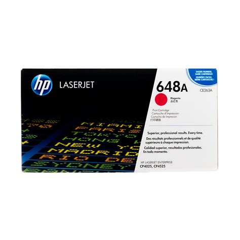 HP 648A Magenta Original LaserJet Toner Cartridge;11;000 pages(Colour LaserJet CLJ CP4525)
