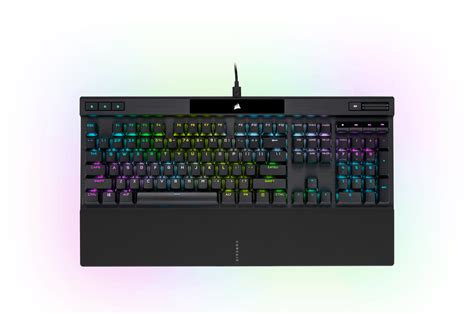 Corsair K70 PRO RGB Optical-Mechanical Gaming Keyboard - Corsair OPX switches - Black