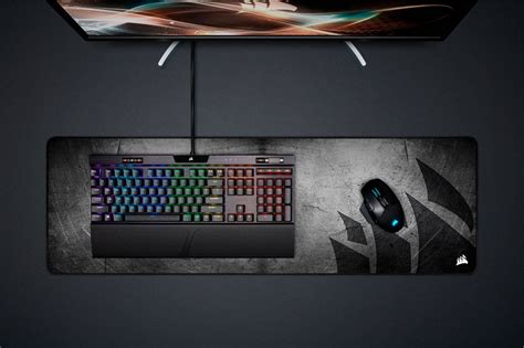 Corsair Gaming MM300 PRO Premium Spill-Proof Cloth Gaming Mouse Pad – Extended size: 930 x 300mm. 
