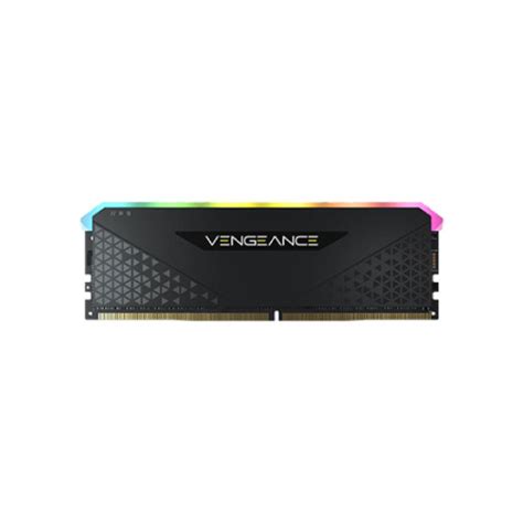 Corsair VENGEANCE® RGB RS 16GB (1 x 16GB) DDR4 DRAM 3200MHz C16 Memory Kit; 16-20-20-38; 1.2V; Black