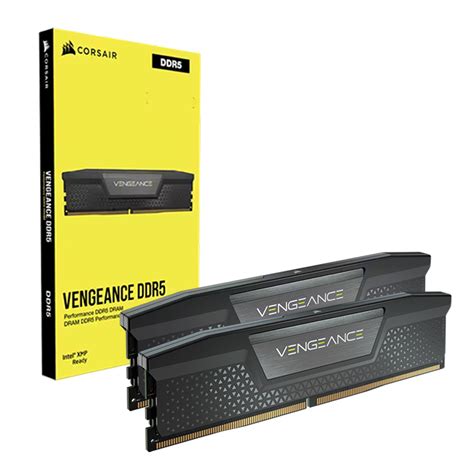 Corsair VENGEANCE DDR5 96GB (2 x 48GB) DDR5 5200 CL38-38-38-84 1.25V Intel XMP - BLACK