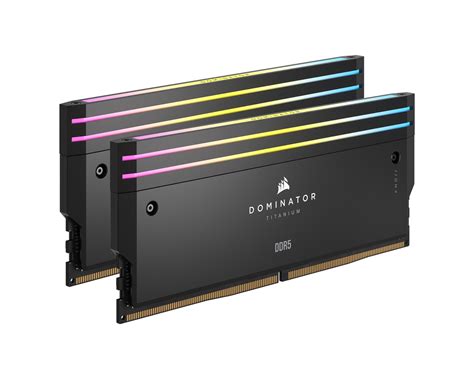 Corsair DOMINATOR TITANIUM 32GB (2 x 16GB) DDR5 7200 CL34-44-44-96 1.45V Intel XMP - BLACK