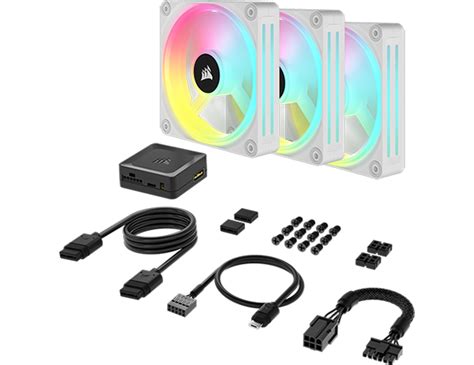 Corsair iCUE LINK QX120 RGB 120mm PWM Fans Starter Kit