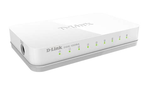 D-Link DGS-1008A 8-Port Gigabit Unmanaged Switch