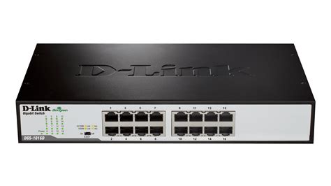 D-Link DGS-1016D 16-Port Gigabit Unmanaged Switch - Rackmount