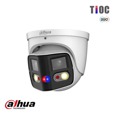 Dahua 2x4MP TiOC Duo Splicing Fixed-f Eyeball Cam