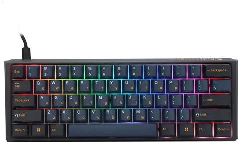 Ducky Keyboard One 3 Pro 100% Mechanical Keyboard; RGB; PBT Tripple Shot Keycaps  - Cherry MX2A Speed Silver.
