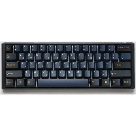 Ducky Keyboard One 3 Pro 60% Mechanical Keyboard; RGB; PBT Tripple Shot Keycaps  - Cherry MX2A Blue .