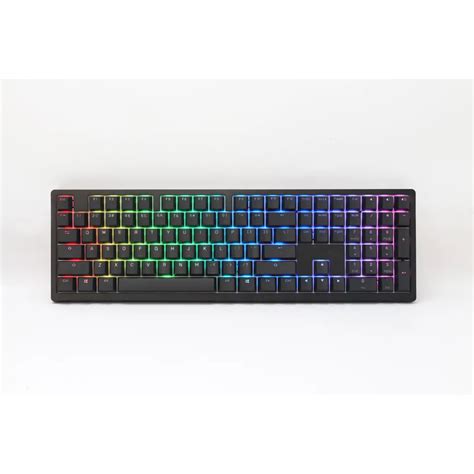 Ducky Keyboard Zero 6108 100% Mechanical Wireless Keyboard; RGB; USB 2.0 / 2.4GHz / BT - Cherry MX2A Speed Silver switches.