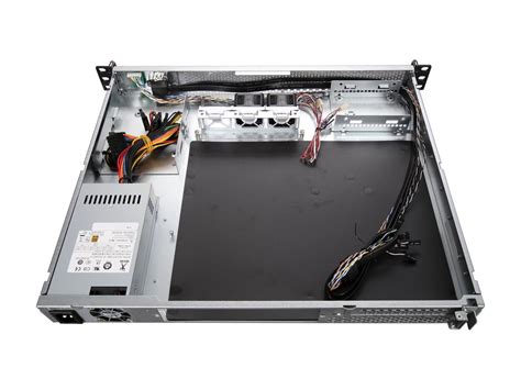 InWin 1U Compact Rackmount Server Chassis - Mesh front; 315W PSU; Riser card