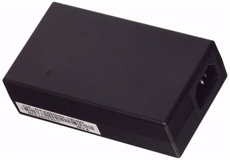 Zebra Level VI efficiency AC / DC power supply brick used to power single-slot cradle or four-slot battery charger. DC cable (CB