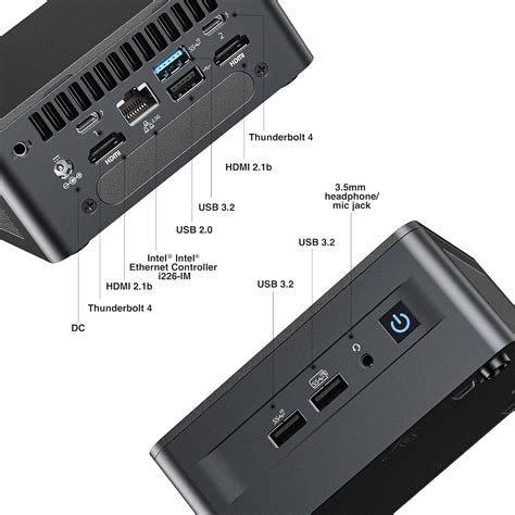 Intel NUC/i3 1315U/Dual DDR4 Slots/SSD M.2- 2280 & M.2- 2242 Slot/UHD/ 2 X HDMI&TB/ 3 x USB/WIF/BT/Lan/Audiojack