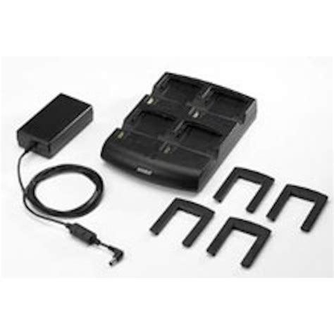 MC32/MC33 4SLOT SPARE BATTERY CHARGER. REQUIRES: LEVEL VI POWER SUPPLY PWR-BGA12V50W0WW; DC LINE CORD CBL-DC-388A1-01 AND COUNTR