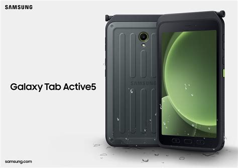 Samsung Galaxy Tab Active5 8.0'' Gorilla Glass5 5G|6GB|128GB|Dual Sim|Exynos (Quartz)