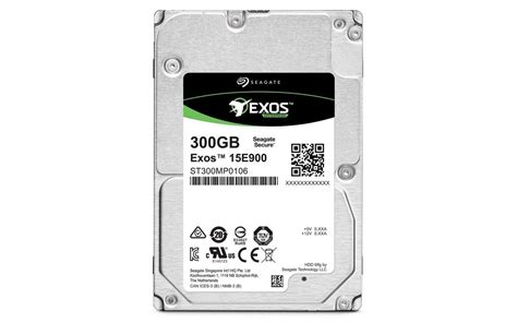 Seagate Exos 15E900 HDD 2.5'' 300GB 12Gb/s SAS;  4Kn/512e; RPM 15K; 256MB Cache