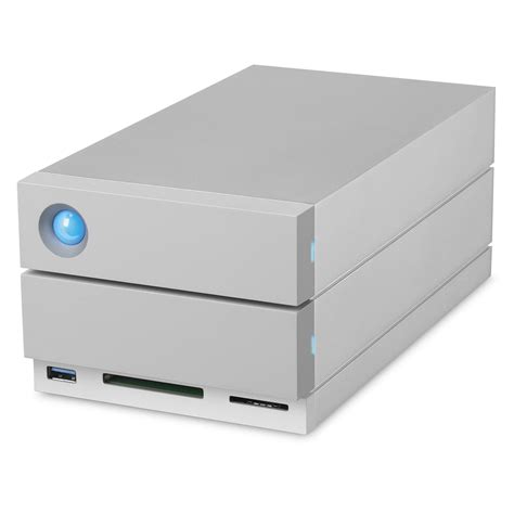 Seagate LaCie STLG16000400 2big Dock Thunderbolt 3; 16TB; Dual Thunderbolt 3 & DP ports for 2x4K or 1x 8K diplays; RAID; USB3.2;