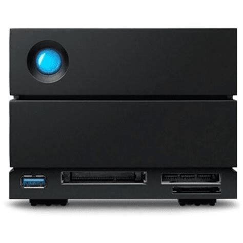 Seagate LaCie STLG20000400 2big Dock Thunderbolt 3; 20TB; Dual Thunderbolt 3 & DP ports for 2x4K or 1x 8K diplays; RAID; USB3.2;