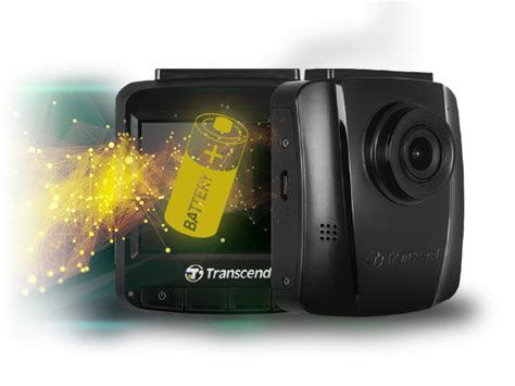 TRANSCEND DRIVEPRO 110 DASH CAMERA with 64GB MicroSD Card