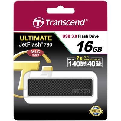TRANSCEND JETFLASH 16GB 780 USB3.1 GEN 1 HIGH ENDURANCE HIGH PERFORMANCE MLC FLASH DRIVE