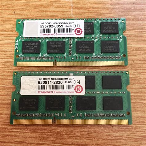 TRANSCEND 8GB DDR3 1066 REG DIMM 7-7-7 4RANK