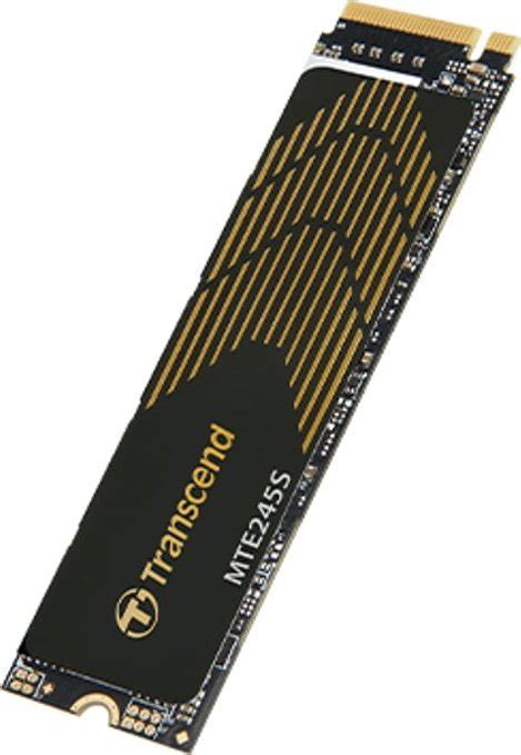 TRANSCEND 250GB MTE245S PCI-E  GEN 4X4 M.2 NVMe 2280 SSD 3D NAND - 3200 MB/s Read1800 MB/s Write - 150 TBW
