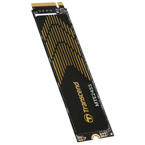 TRANSCEND 2 TB MTE245S PCI-E  GEN 4X4 M.2 NVMe 2280 SSD 3D TLC - 5300 MB/s Read 4600 MB/s Write - 1200 TBW