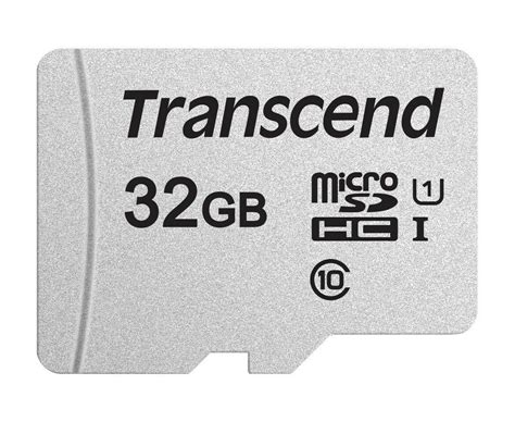 TRANSCEND 300S 32GB MICRO SD UHS-1 U1 CLASS10 - READ 95MB/S - WRITE 45MB/S WITH ADAPTOR -TLC