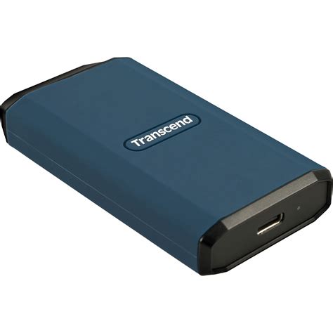 TRANSCEND 4TB ESD410C USB3.2 TYPE C (USB 20Gbps) & A IPX5 Water Resistant & Rugged PORTABLE SSD. R/W up to 2000MB/s 