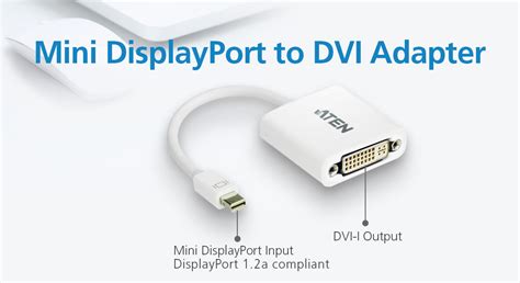 ATEN Mini DisplayPort to DVI Adapter