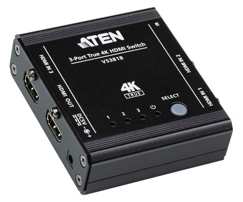 3-Port True 4K HDMI Switch
