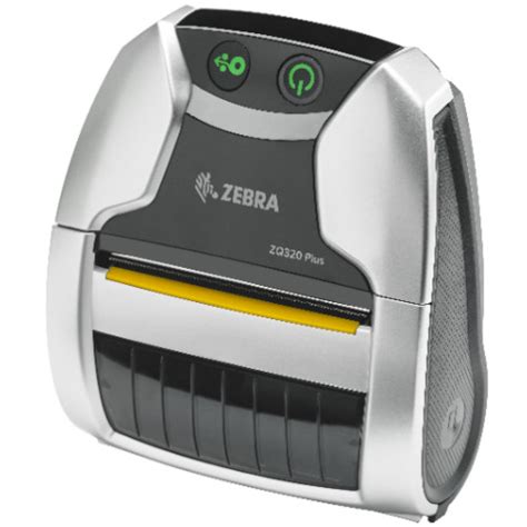 Zebra DT Printer ZQ320 Plus; Bluetooth 4.X; No Label Sensor; Outdoor Use; English; Group E