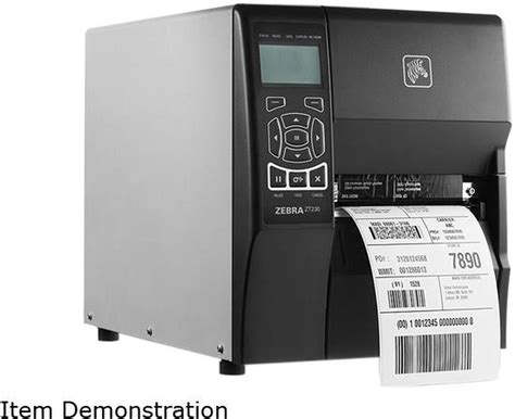 TT Printer ZT230; 300 dpi; Euro and UK cord; Serial; USB; Int 10/100; Cutter with Catch Tray